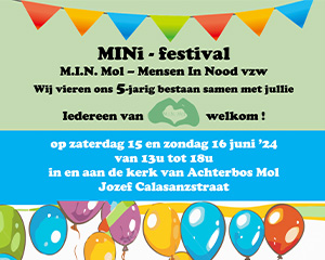 Welkom…. MINi festival!!!